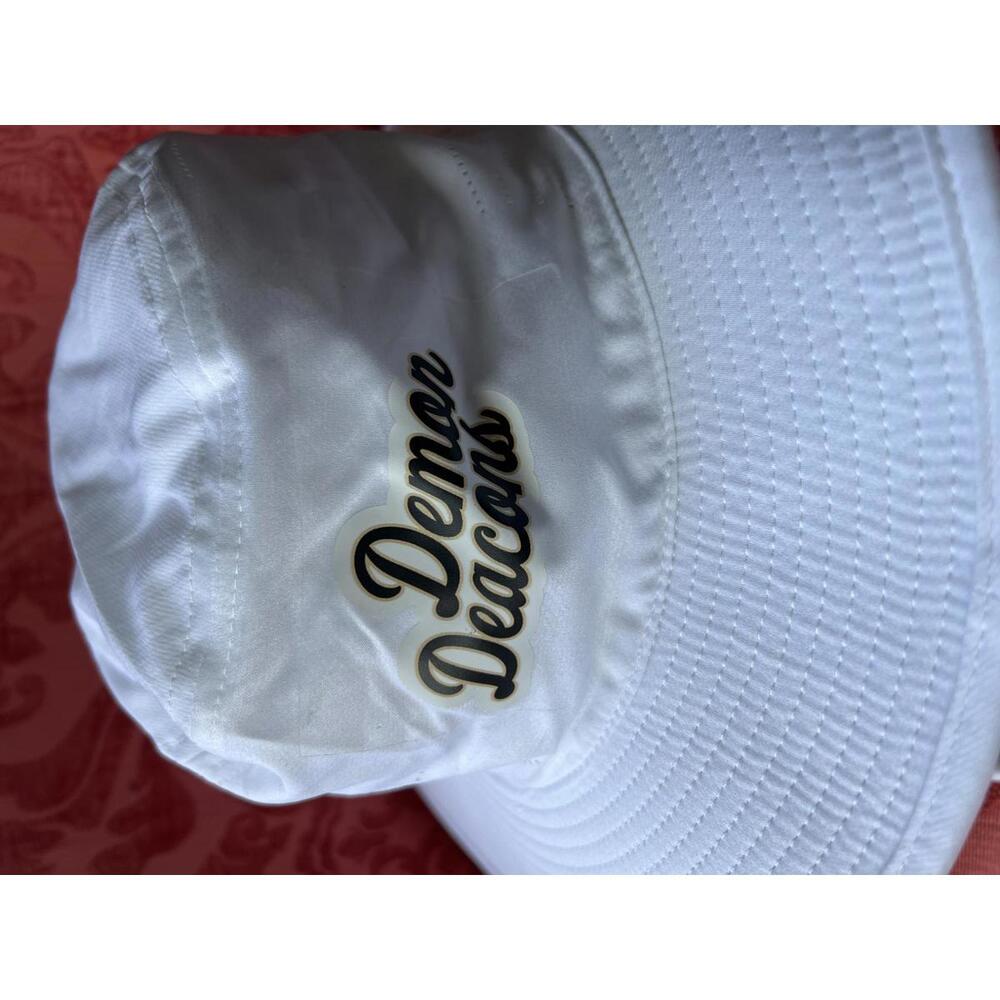 Demon Deacons Nike White Sun Hat View 4